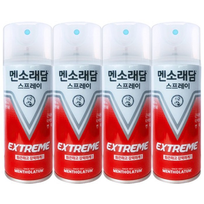 멘소래담 스프레이 파스 익스트림 에스 핫타입 180ml, 단품 대표 이미지 - 핫젤 추천