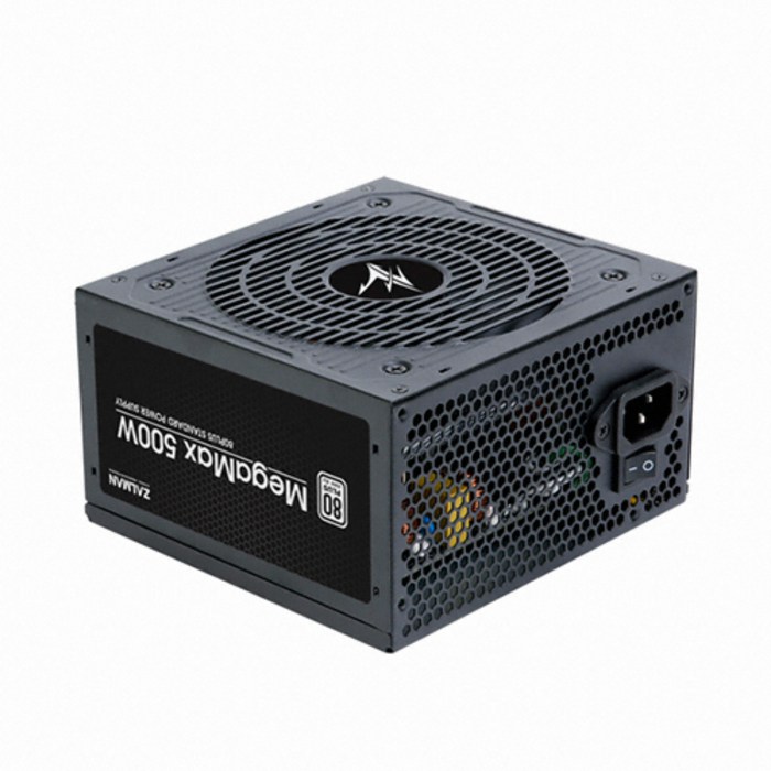 잘만 MegaMax 500W 80PLUS STANDARD ATX ZM500-TX2 대표 이미지 - 컴퓨터 파워 추천