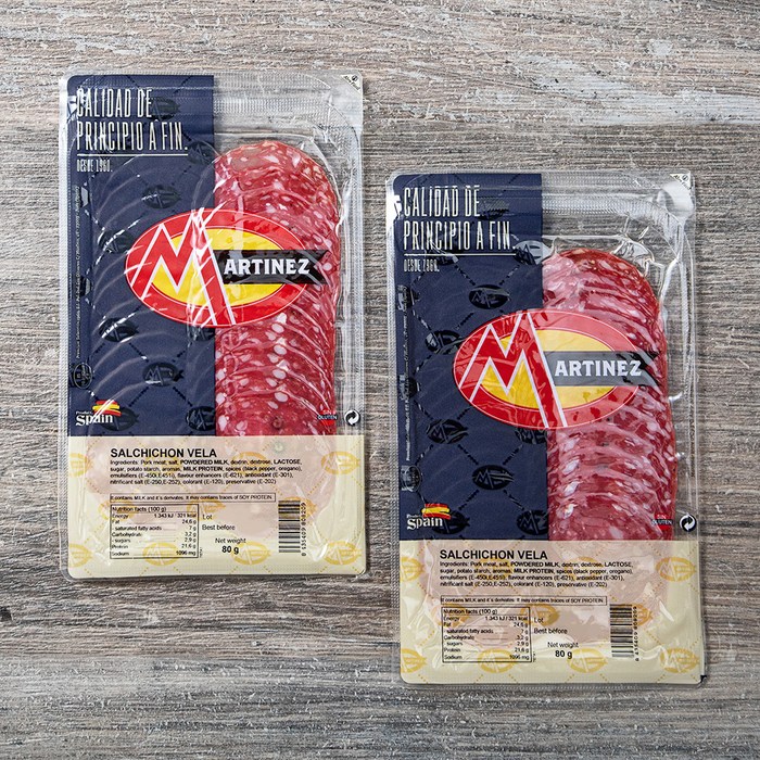 마르티네즈 세라노 살지촌 벨라 슬라이스 햄, 80g, 2개 대표 이미지 - 살치촌 추천