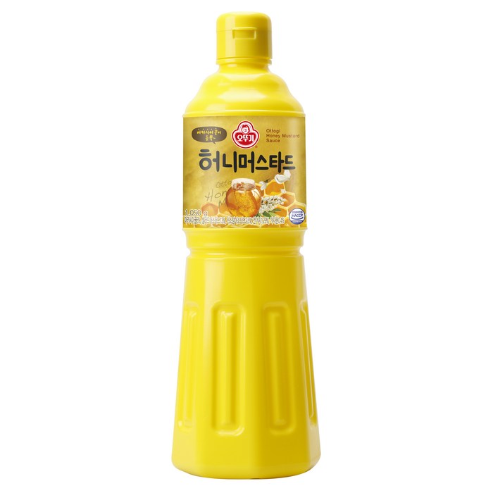 오뚜기 허니 머스타드 소스, 1050g, 1개 대표 이미지 - 머스타드소스 추천