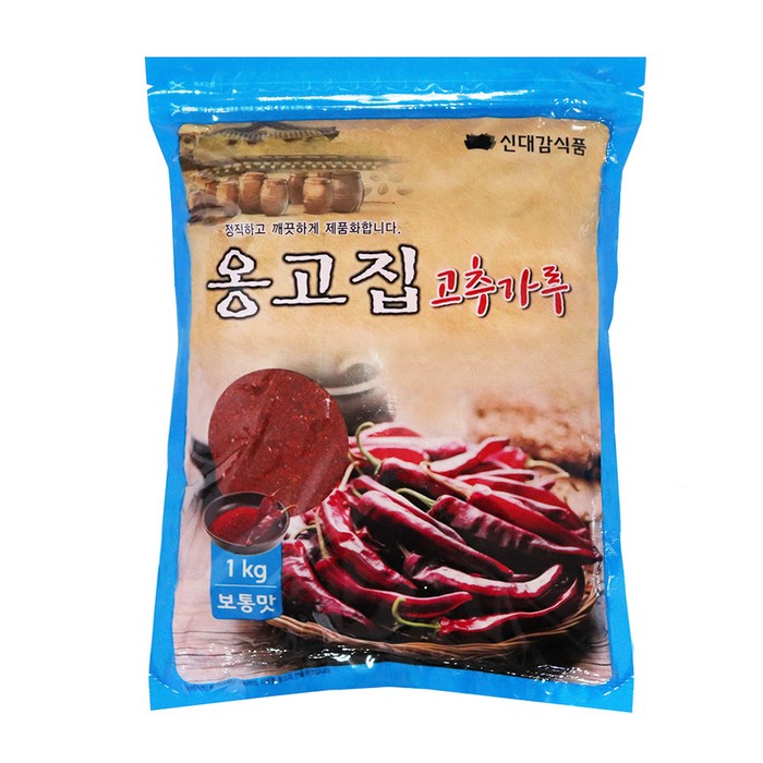 신대감 옹고집 고추가루 보통맛 찜 무침용, 1kg, 1개 대표 이미지 - 고춧가루 추천