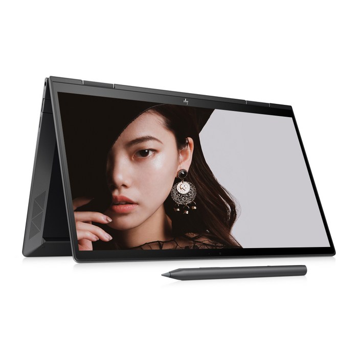 HP 2020 ENVY X360 13 + 터치펜 + HP MPP 2.0 Tilt ZENVO PEN + USB-C 멀티 허브, 나이트 폴 블랙, 라이젠7 3세대, 512GB, 16GB, WIN10 Home, ay0090AU 대표 이미지 - HP 엘리트 드래곤플라이 추천