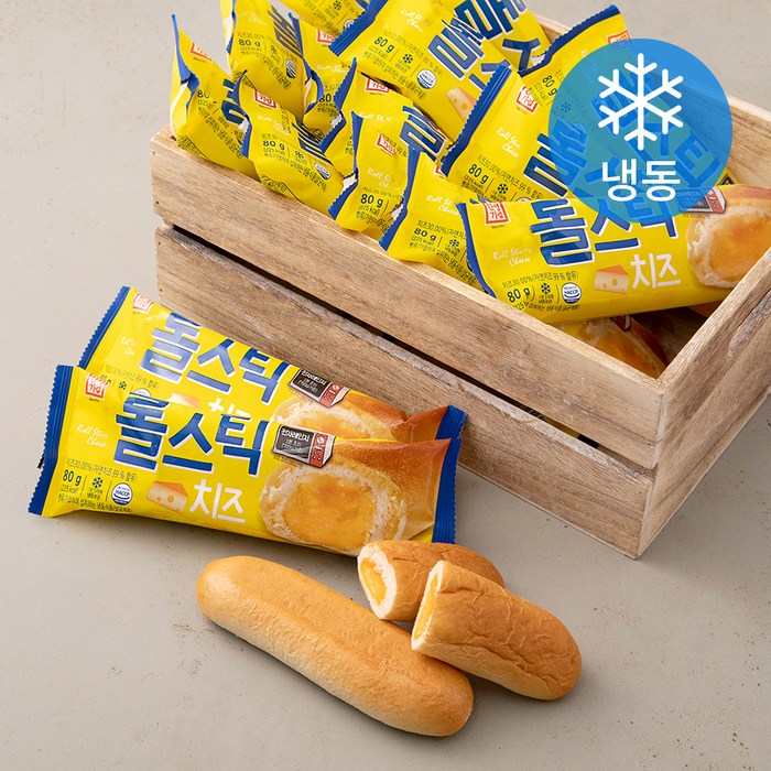 한성기업 롤스틱 치즈 (냉동), 80g, 30개 대표 이미지 - 냉동 치즈스틱 추천