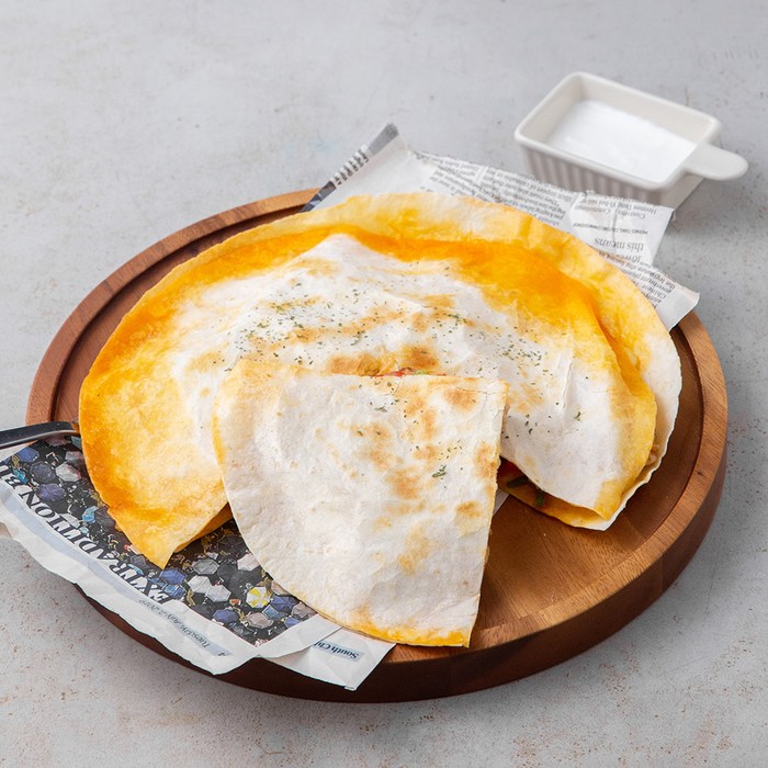 애슐리 칠리 치킨 퀘사디아, 569g, 1개 대표 이미지 - 홈스토랑 밀키트 추천