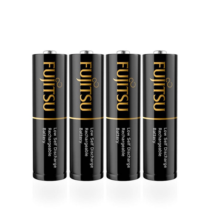 후지쯔 프리미엄 AA 충전지 2550mAh, 4개입, 1개 대표 이미지 - 충전지 추천