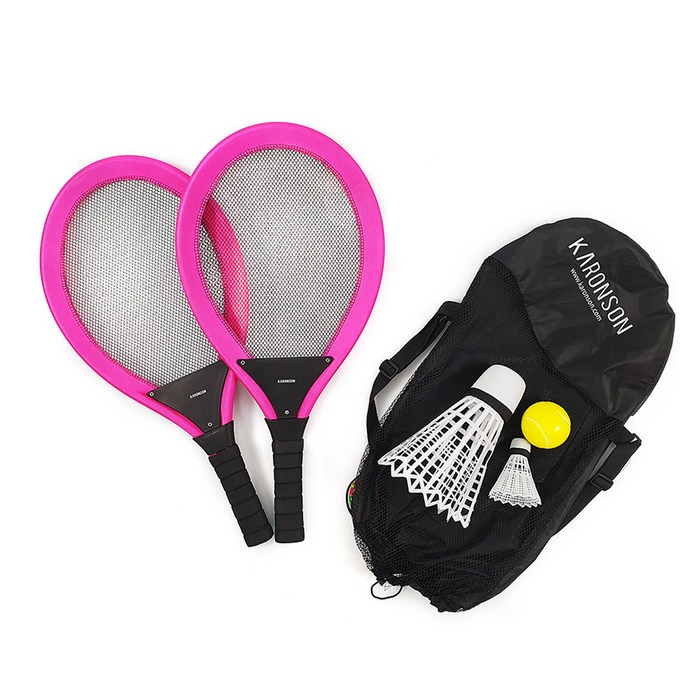 카론슨 빅 배드민턴 세트 중형, 랜덤 발송 대표 이미지 - 라테스민턴 추천