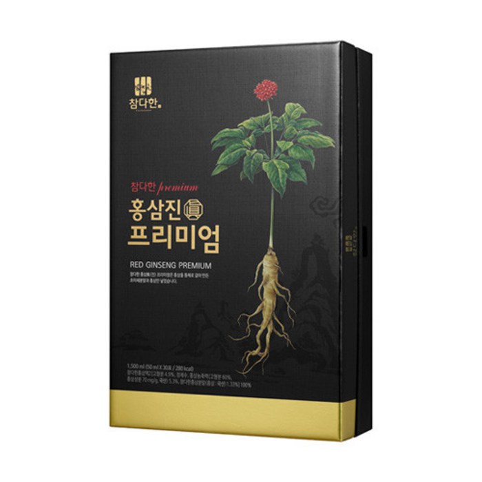 참다한 홍삼진 프리미엄 진액 30p, 1500ml, 1개 대표 이미지 - HK이노엔 추천