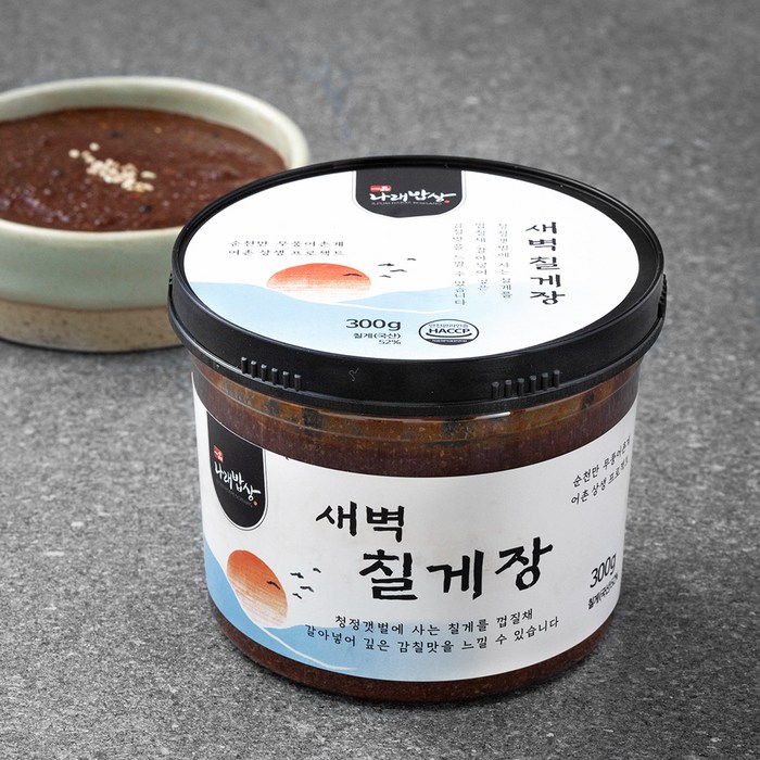 나래밥상 새벽칠게장, 300g, 1개 대표 이미지 - 양념게장 추천