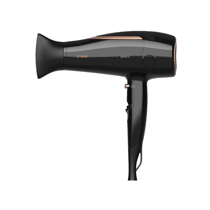 유닉스 이온 드라이어 UN-A1579N 2100W, 블랙 대표 이미지 - 바람센 드라이기 추천
