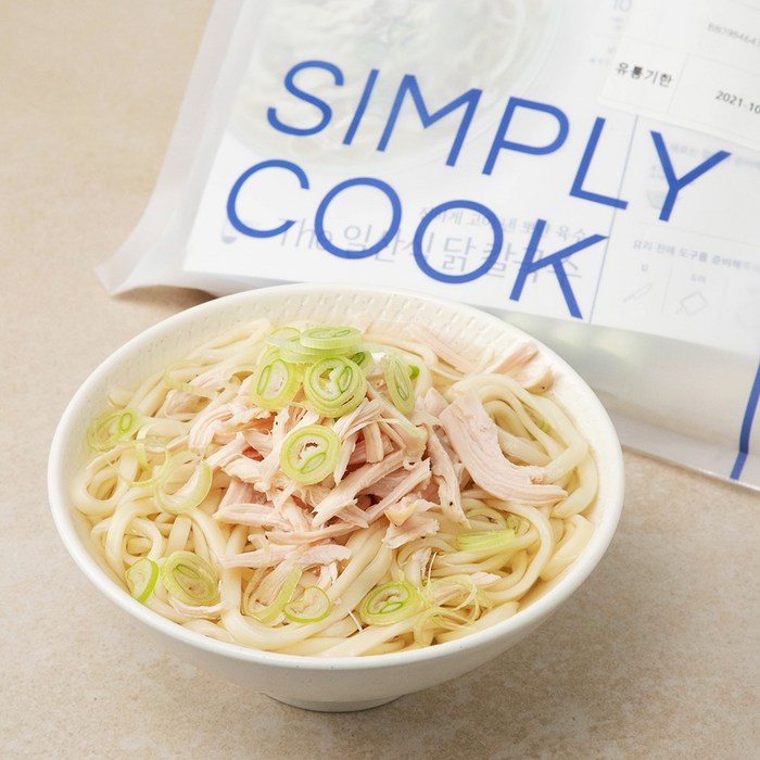 심플리쿡 The 일산식 닭칼국수, 860g, 1개 대표 이미지 - 심플리쿡 밀키트 추천
