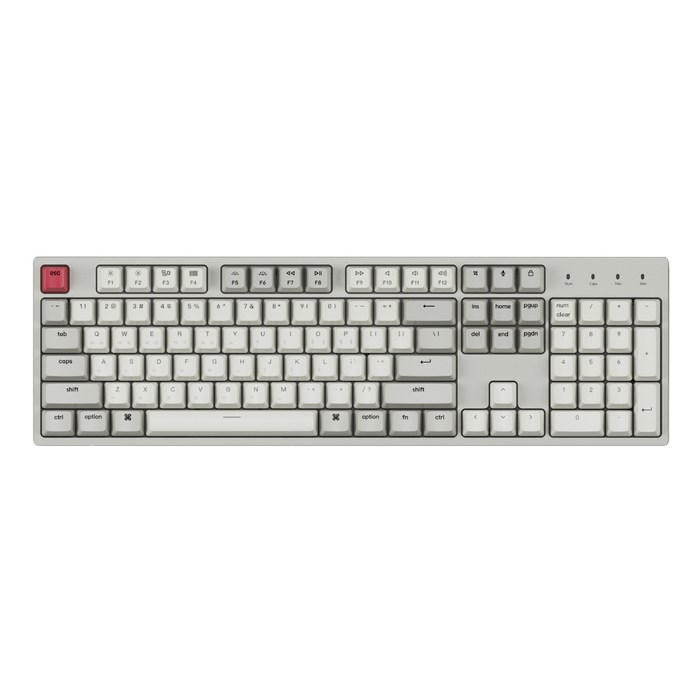 키크론 풀배열 유선 기계식 키보드 갈축, 일반형, C2 RETRO_NB (C2K3), Retro 대표 이미지 - 키크론 키보드 추천