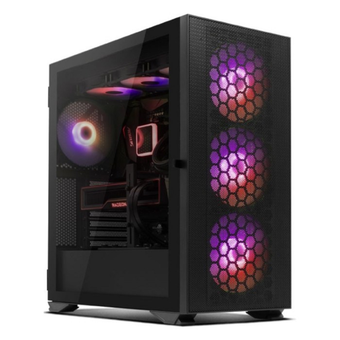 한성컴퓨터 게이밍 데스크탑 TFG DX2908XTW 블랙 (i9-10900KF WIN10 Home RAM 32GB SSD 1TB RTX3080), 기본형 대표 이미지 - i9 컴퓨터 데스크탑 추천