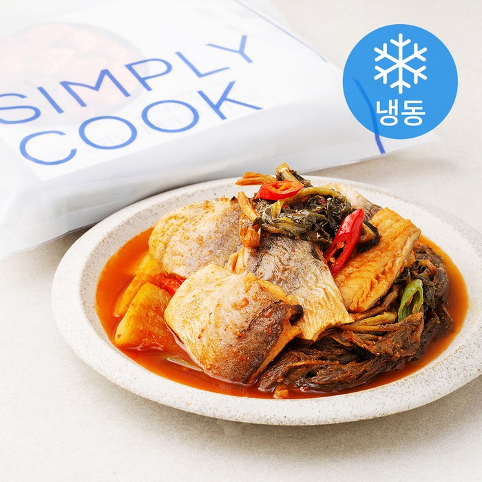 심플리쿡 강원도 시래기 코다리 조림 (냉동), 980g, 1개 대표 이미지 - 심플리쿡 밀키트 추천