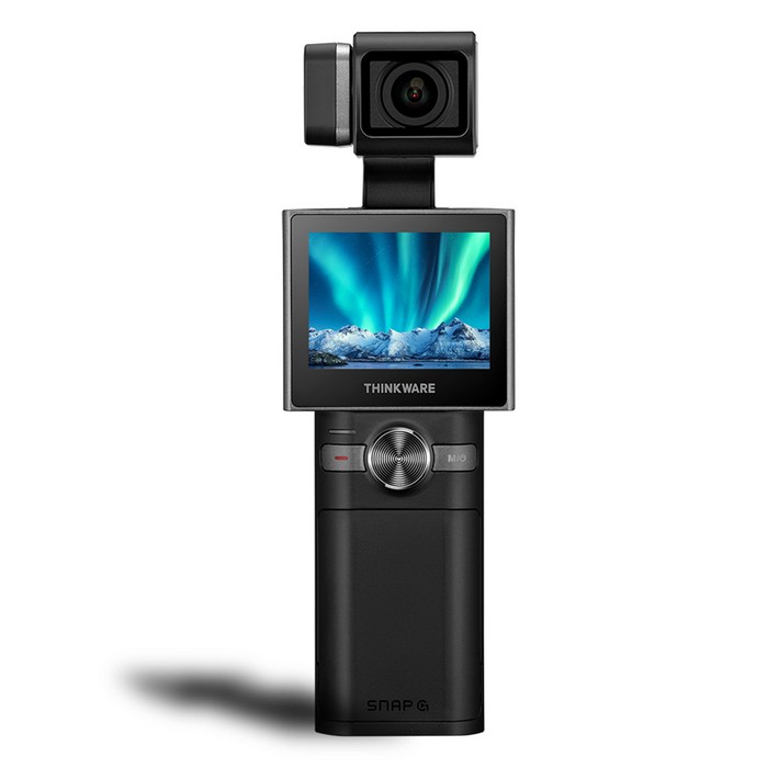 팅크웨어 스냅지 브이로그 짐벌카메라 Snap G, IU-100(블랙) 대표 이미지 - 트위치 카메라 추천