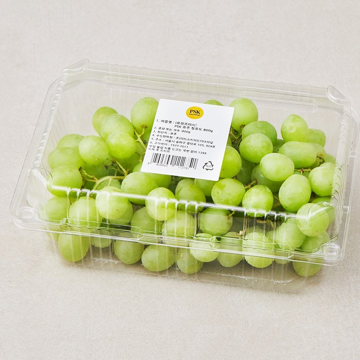 PSK 호주 청포도, 800g, 1개 대표 이미지 - 포도 추천
