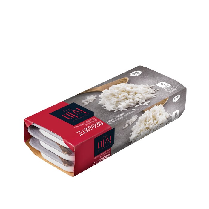 The미식 고시히카리밥, 180g, 6개 대표 이미지 - 쌀밥 추천