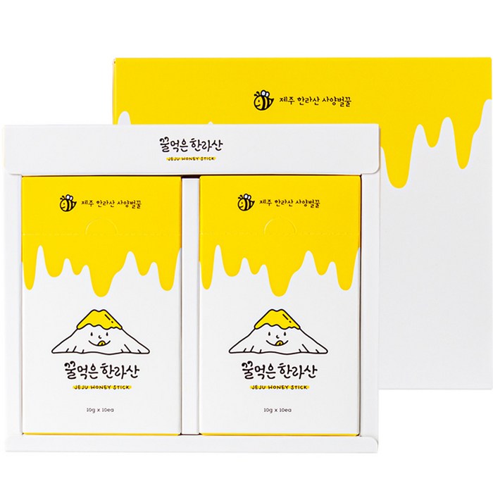 꿀먹은한라산 제주 벌꿀 스틱 20p, 200g, 1개 대표 이미지 - 꿀스틱 추천