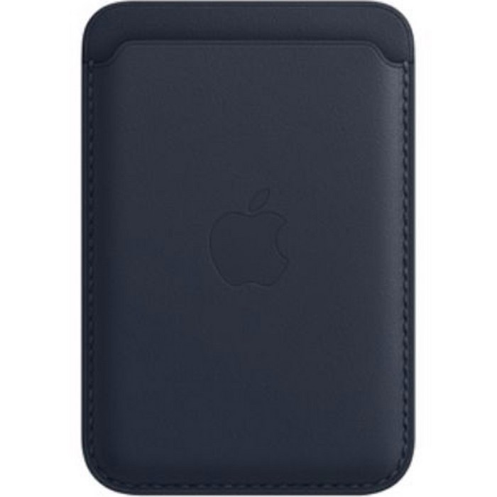 Apple 정품 아이폰 맥세이프 가죽 카드지갑, 잉크, 1개 대표 이미지 - 아이폰 정품 케이스 추천
