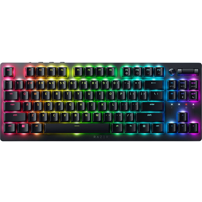 레이저 DeathStalker V2 Pro TKL Linear KR 무선키보드, RZ03-0437, 텐키리스, 블랙 대표 이미지 - 레이저 rz03 추천