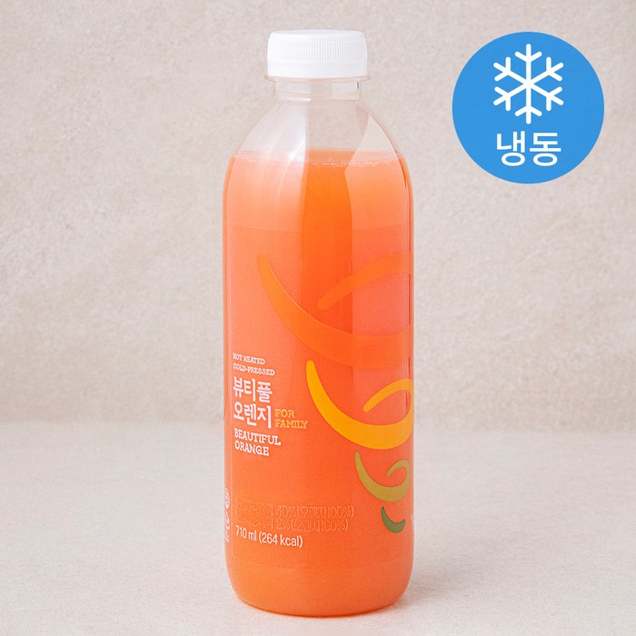 잠바주스 과채주스 뷰티풀 오렌지 for family (냉동), 710ml, 1개 대표 이미지 - 파리크라상 추천