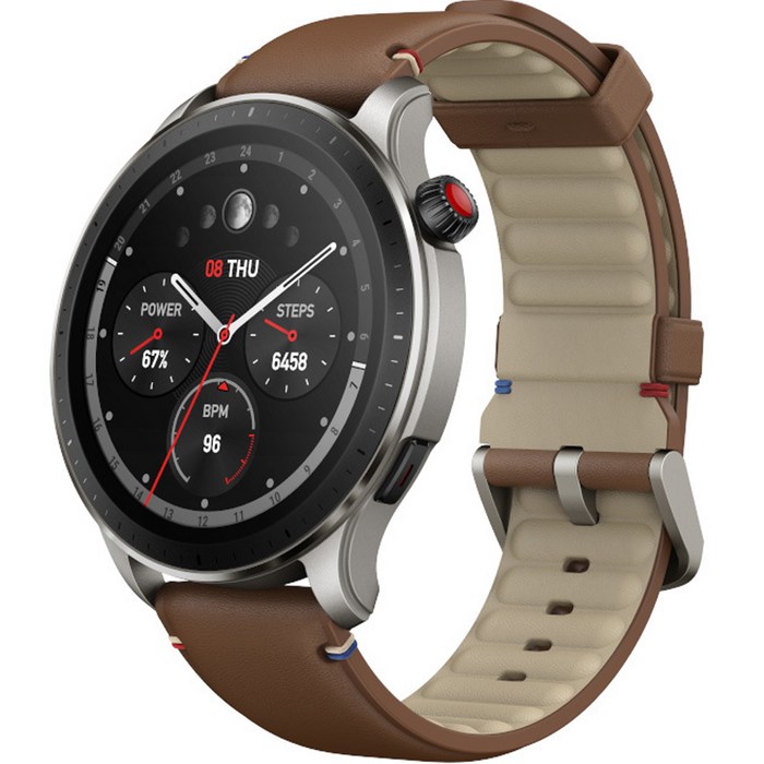 어메이즈핏 스마트워치 GTR4, 브라운, 46mm, GPS 대표 이미지 - 20만원대 워치 추천