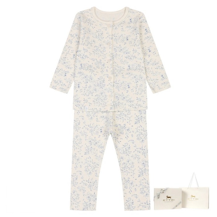 에뜨와 유아용 선물포장 S 다프 슬림 면 내의