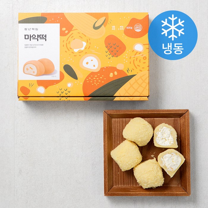 청년떡집 마약떡 (냉동), 40g, 15개 대표 이미지 - 행사 떡 추천