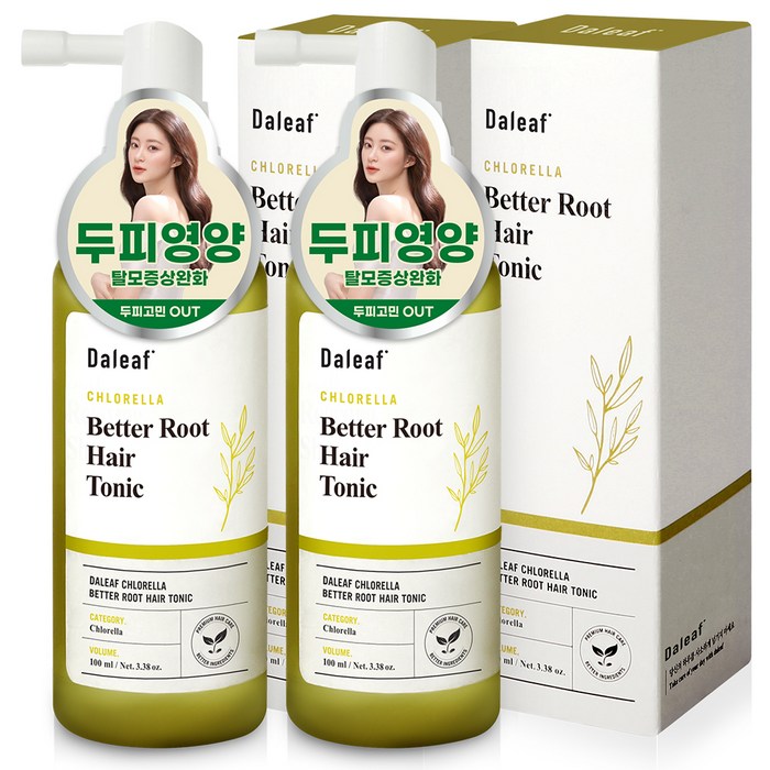 달리프 클로렐라 베러 루트 헤어 토닉, 100ml, 2개 대표 이미지 - 헤어토닉 추천