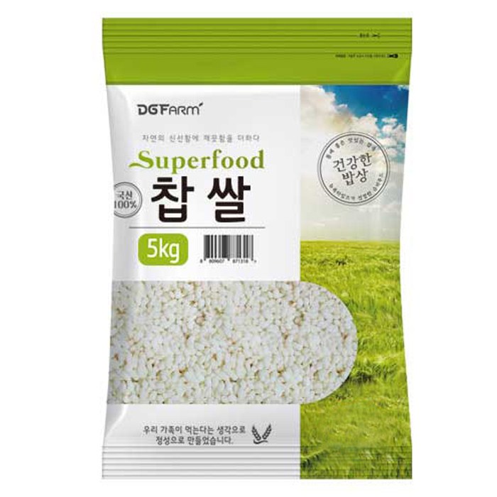 대구농산 20년 건강한 밥상 찹쌀, 5kg, 1개 대표 이미지 - 찹쌀 추천