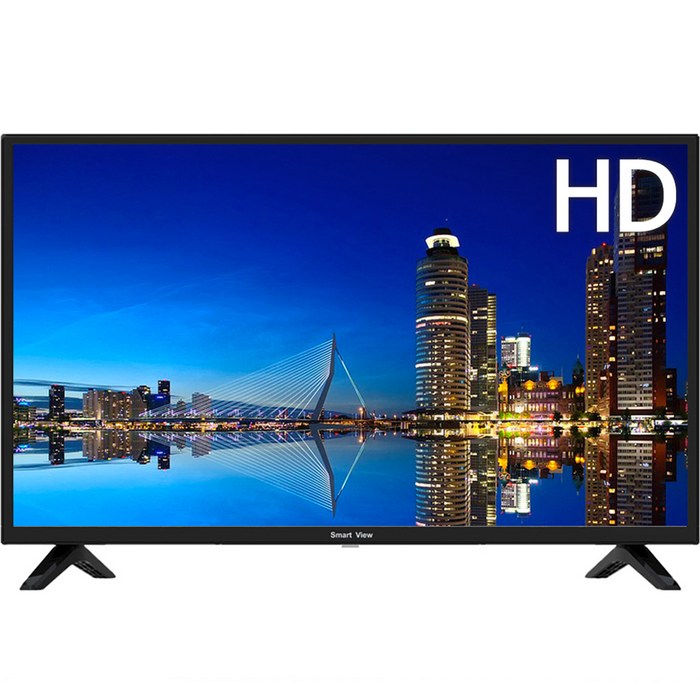 스마트뷰 HD LED TV, 82cm(32인치), J32PE, 스탠드형, 자가설치 대표 이미지 - 소형 TV 추천