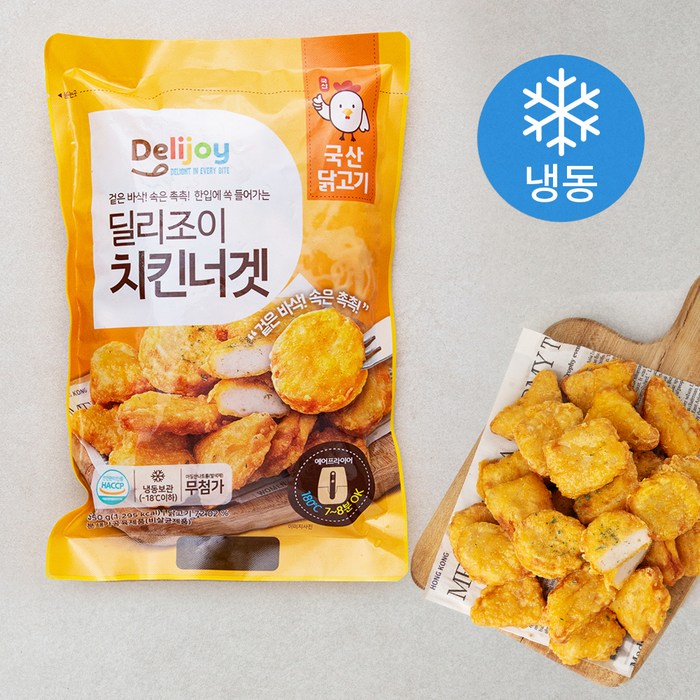 딜리조이 치킨너겟, 550g, 1개 대표 이미지 - 당당 치킨 추천