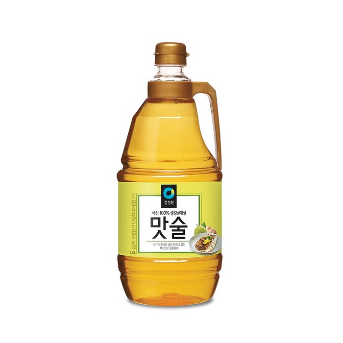 청정원 생강&매실 맛술, 1.8L, 1개 대표 이미지 - 맛술 추천