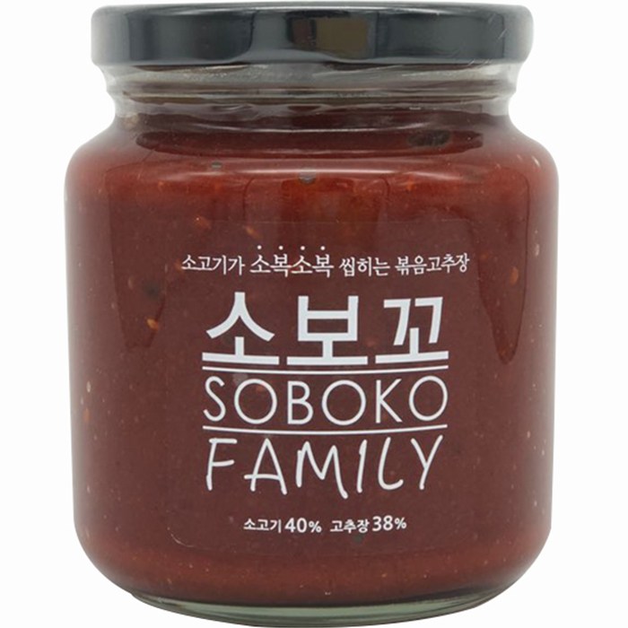 소보꼬 오리지널 소고기 볶음고추장, 400g, 1개 대표 이미지 - 비빔밥 추천