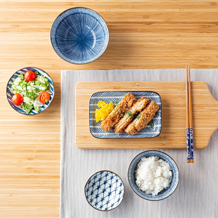 진성물산 1인 식기세트, 온새미로, 6종 대표 이미지 - 자취 그릇 추천