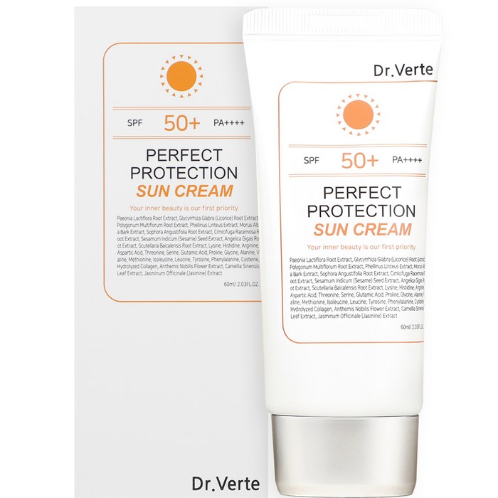 닥터벌트 퍼펙트 프로텍션 선크림 SPF50+ PA++++, 60ml, 1개 대표 이미지 - 순한 선크림 추천