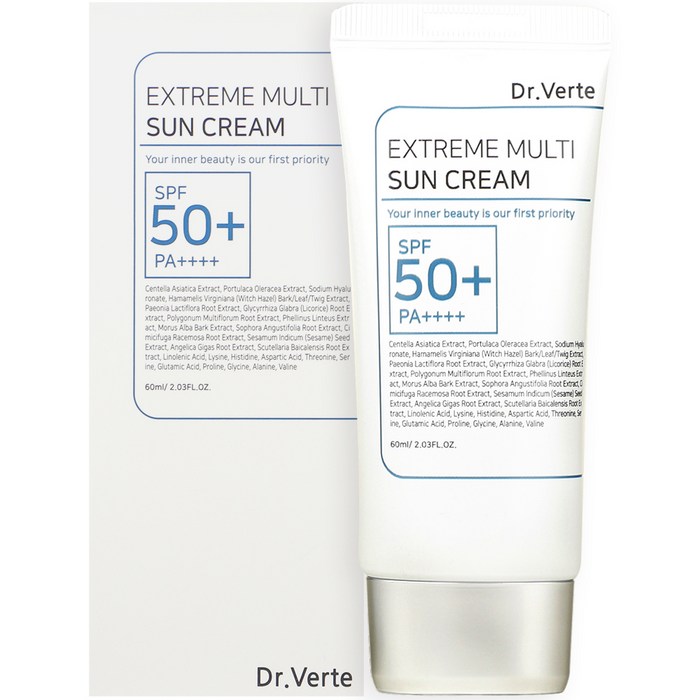 닥터벌트 익스트림 멀티 선크림 SPF50+ PA++++, 60ml, 1개 대표 이미지 - 순한 선크림 추천