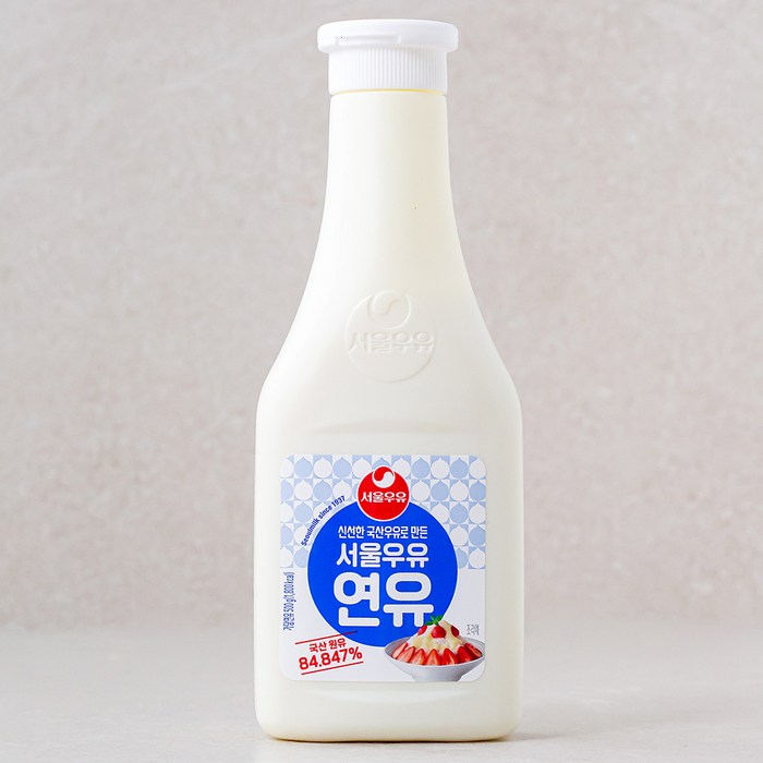 서울우유 연유, 500g, 1개 대표 이미지 - 팥빙수 재료 추천