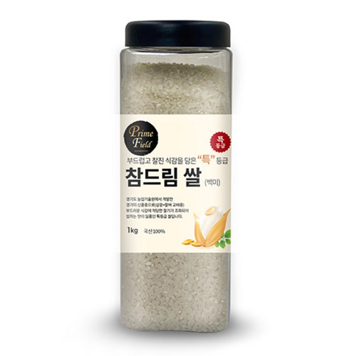 Prime Field 경기 참드림 백미, 1kg, 1개, 특