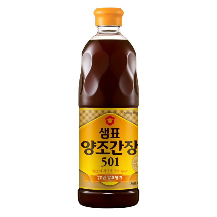 샘표 양조간장 501, 860ml, 1개 대표 이미지 - 간장 추천