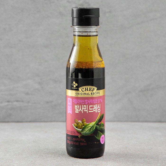 CJ제일제당 발사믹 드레싱, 250g, 1개 대표 이미지 - 드레싱 추천