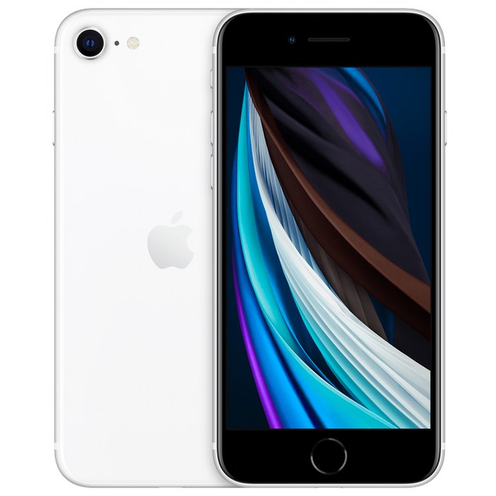 Apple 아이폰 SE 2세대 자급제, 256GB, 화이트 대표 이미지 - 아이폰 자급제 추천