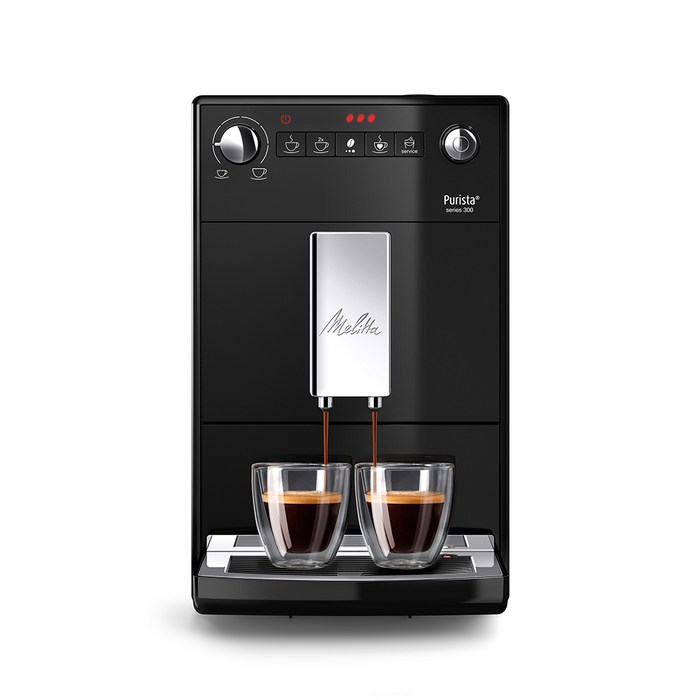 밀리타 카페오 퓨리스타 Series 300 전자동 커피머신 블랙, F23/0-102 대표 이미지 - 전자동 커피머신 추천