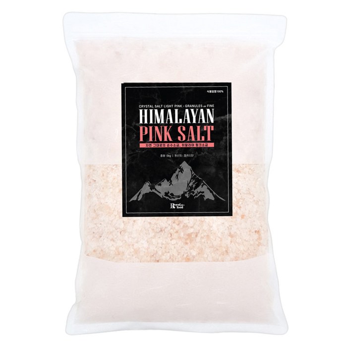 히말라야 핑크소금 granules, 5kg, 1개 대표 이미지 - 히말라야 핑크솔트 추천