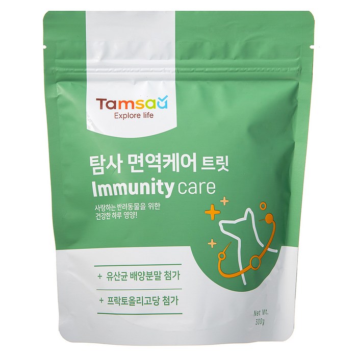 탐사 강아지 뉴트리션 트릿 면역케어 영양제, 1개 대표 이미지 - 강아지 영양제 추천
