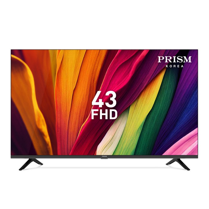 프리즘 FHD LED TV, 109.22cm, PT4300FD, 스탠드형, 고객직접설치 대표 이미지 - 24인치 TV 추천