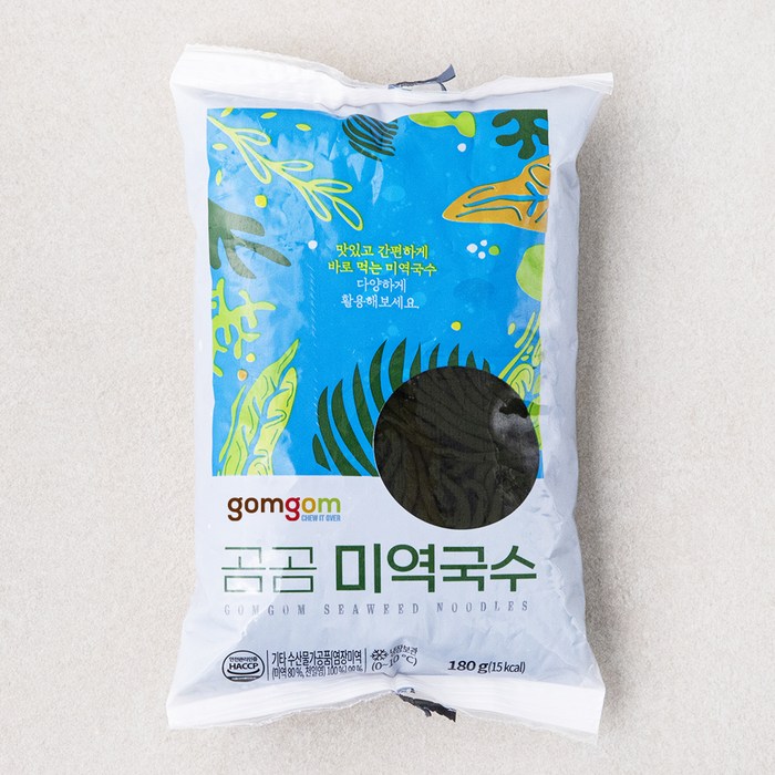 곰곰 미역국수 180g x 6ea(냉장), 1세트 대표 이미지 - 국수 추천