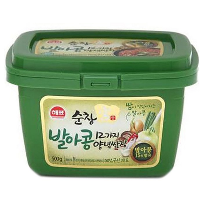 해표 순창궁 12가지 양념으로 맛있는 양념쌈장, 500g, 1개 대표 이미지 - 쌈장 추천