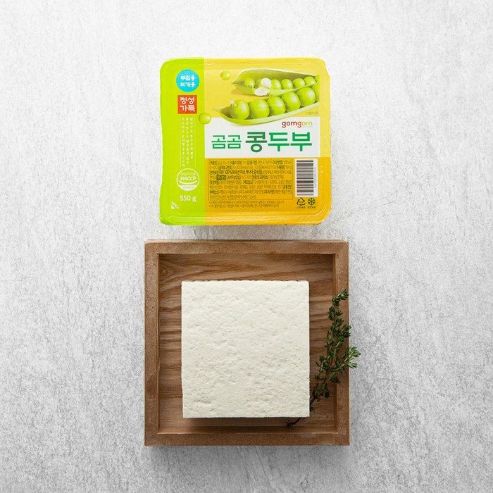 곰곰 정성가득 콩두부, 550g, 1개입 대표 이미지 - 두부 추천