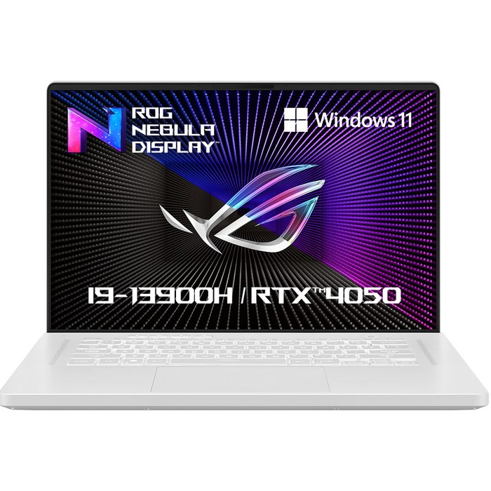 에이수스 2023 ROG 제피러스 G16 코어i9 인텔 13세대 지포스 RTX 4050, Moonlight White, 512GB, 32GB, WIN11 Home, GU603VU-N4081W 대표 이미지 - 고성능 노트북 추천