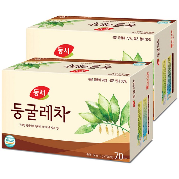 동서 둥굴레차 티백, 1.2g, 140개 대표 이미지 - 차 음료 추천